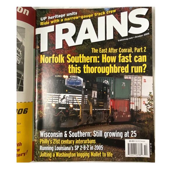 Vtg Lot 3 Trains Oct Nov Dec 2005 Magazine Railway Collect Hobby Locomotive - Picture 3 of 9